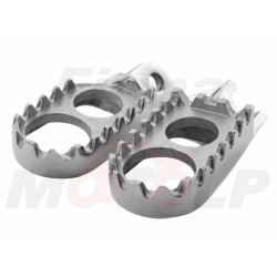STALOWE SREBRNE PODNÓŻKI STOPKI KAWASAKI KX 125 250 KXF 250 450 KX 250 450 F