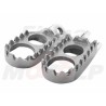 STALOWE SREBRNE PODNÓŻKI STOPKI KAWASAKI KX 125 250 KXF 250 450 KX 250 450 F