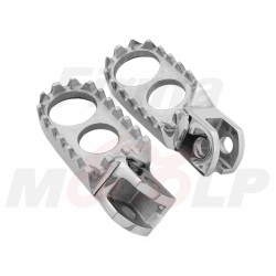 STALOWE SREBRNE PODNÓŻKI STOPKI KAWASAKI KX 125 250 KXF 250 450 KX 250 450 F
