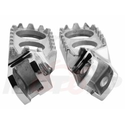 STALOWE SREBRNE PODNÓŻKI STOPKI KAWASAKI KX 125 250 KXF 250 450 KX 250 450 F