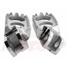 STALOWE SREBRNE PODNÓŻKI STOPKI KAWASAKI KX 125 250 KXF 250 450 KX 250 450 F