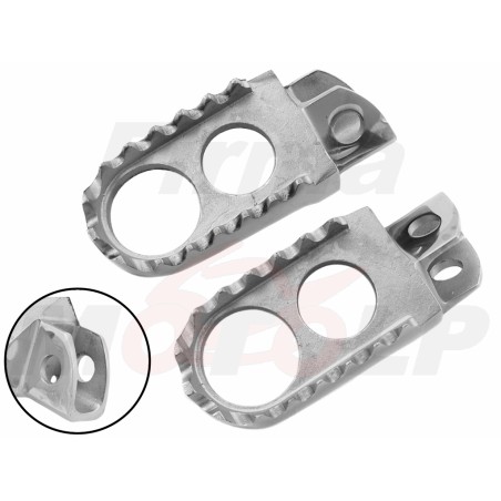 STALOWE PODNÓŻKI STOPKI YAMAHA BW DT 50 PW 50 80 RT TT 225 WR 250 XT 600 YZ 125 250 490