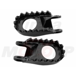 STALOWE CZARNE PODNÓŻKI STOPKI KAWASAKI KLX 250 300 R 650 ROCZNIKI 1993-2007