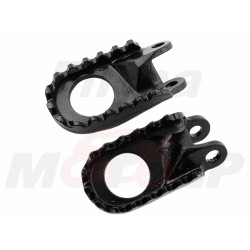 STALOWE CZARNE PODNÓŻKI STOPKI KAWASAKI KLX 250 300 R 650 ROCZNIKI 1993-2007