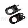 STALOWE CZARNE PODNÓŻKI STOPKI KAWASAKI KLX 250 300 R 650 ROCZNIKI 1993-2007