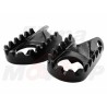 STALOWE CZARNE PODNÓŻKI STOPKI KAWASAKI KLX 250 300 R 650 ROCZNIKI 1993-2007