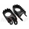 STALOWE CZARNE PODNÓŻKI STOPKI KAWASAKI KLX 250 300 R 650 ROCZNIKI 1993-2007