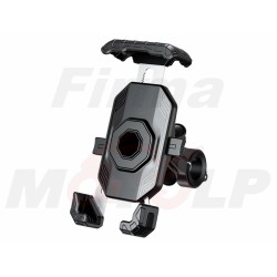 METALOWY UCHWYT MOCOWANIE NA TELEFON SMARTFON OBEJMA NA KIEROWNICĘ 22MM - 32MM