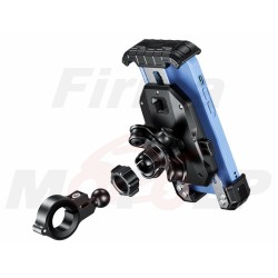 METALOWY UCHWYT MOCOWANIE NA TELEFON SMARTFON OBEJMA NA KIEROWNICĘ 22MM - 32MM