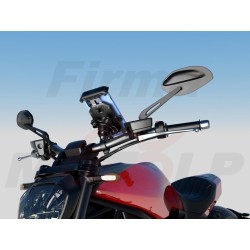 METALOWY UCHWYT MOCOWANIE NA TELEFON SMARTFON OBEJMA NA KIEROWNICĘ 22MM - 32MM