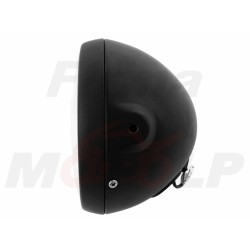 REFLEKTOR PRZEDNIA LAMPA PRZÓD LED LEDOWA SOCZEWKA CZARNY MAT HARLEY BUGGY HOMOLOGACJA E4 HC/R