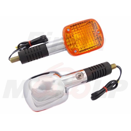 MIGACZE KIERUNKOWSKAZY KIERUNKI CHROMOWANE HONDA VT 500 700 750 SHADOW
