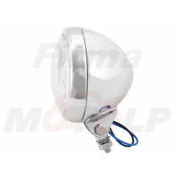 REFLEKTOR LIGHTBAR PRZEDNIA LAMPA PRZÓD 4,5 CALA CHROM METAL HOMOLOGACJA E13 - HR