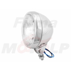 REFLEKTORY LIGHTBARY PRZEDNIE LAMPY PRZÓD 4,5 CALA CHROM METAL HOMOLOGACJA E13 - HR