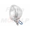 REFLEKTORY LIGHTBARY PRZEDNIE LAMPY PRZÓD 4,5 CALA CHROM METAL HOMOLOGACJA E13 - HR