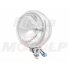 REFLEKTORY LIGHTBARY PRZEDNIE LAMPY PRZÓD 4,5 CALA CHROM METAL HOMOLOGACJA E13 - HR