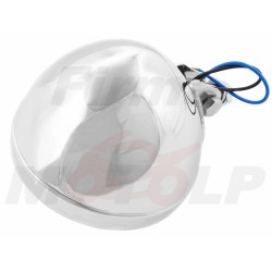 REFLEKTORY LIGHTBARY PRZEDNIE LAMPY PRZÓD 4,5 CALA CHROM METAL HOMOLOGACJA E13 - HR