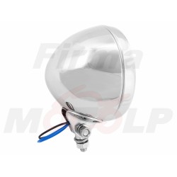 REFLEKTORY LIGHTBARY PRZEDNIE LAMPY PRZÓD 4,5 CALA CHROM METAL HOMOLOGACJA E13 - HR