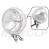 REFLEKTOR PRZEDNIA LAMPA PRZÓD DODATKOWA 4,5 CALA CHROM HOMOLOGACJA E13 - HR