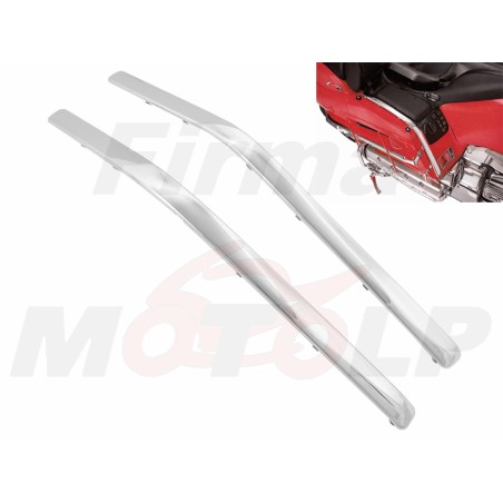 CHROMOWANE NAKŁADKI KOKPITU LISTWY OZDOBNE HONDA GL 1800 GOLD WING roczniki 2001-2006
