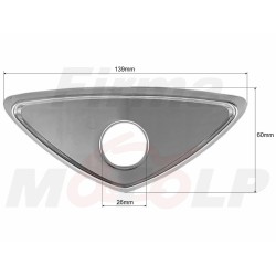 NAKŁADKA OZDOBA AKCENT ZAMKA KUFRA CENTRALNEGO HONDA GL 1800 GOLDWING roczniki 2001-2013