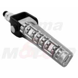 ALUMINIOWE PODNÓŻKI KIEROWCY PASAŻERA SKŁADANE ŚRUBA M10 MOTOCYKL CROSS SKUTER QUAD