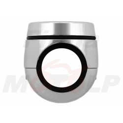 ZEGAREK MOTOCYKLOWY UNIWERSALNY NA KIEROWNICĘ 25,4MM - 1 CAL / 32MM CHROM