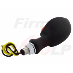 KIERUNKOWSKAZY MIGACZE KIERUNKI LED LEDOWE METAL CZARNY MAT 12V 1W HOMOLOGACJA E11