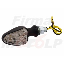 KIERUNKOWSKAZY MIGACZE KIERUNKI LED LEDOWE METAL CZARNY MAT 12V 2W HOMOLOGACJA E11