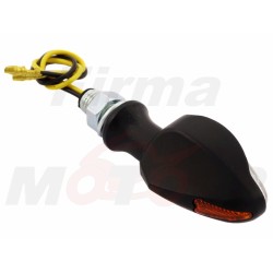 KIERUNKOWSKAZY MIGACZE KIERUNKI LED LEDOWE METAL CZARNY MAT 12V 2W HOMOLOGACJA E11