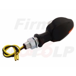 KIERUNKOWSKAZY MIGACZE KIERUNKI LED LEDOWE METAL CZARNY MAT 12V 2W HOMOLOGACJA E11