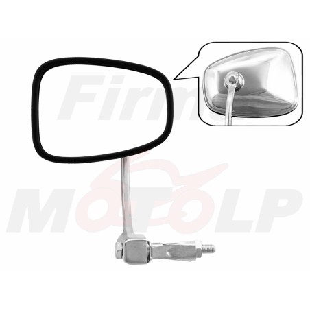 LUSTRO LUSTERKO CHROMOWANE METALOWE DO MONTAŻU W / DO KIEROWNICY - 22MM (7/8 CALA)