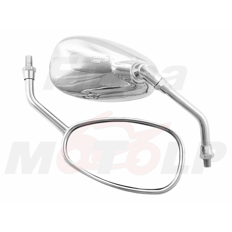 LUSTRA LUSTERKA CHROMOWANE M10 HYOSUNG GV 125 250 GV125 GV250 HOMOLOGACJA E11
