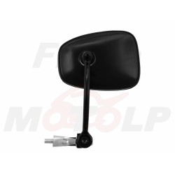 LUSTRO LUSTERKO CZARNY MAT METALOWE DO MONTAŻU W KIEROWNICY O ŚREDNICY 18MM