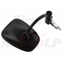 LUSTRA LUSTERKA CZARNY MAT METALOWE DO MONTAŻU W KIEROWNICY O ŚREDNICY 18MM