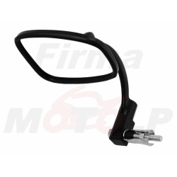 LUSTRA LUSTERKA CZARNY MAT METALOWE DO MONTAŻU W / DO KIEROWNICY - 22MM