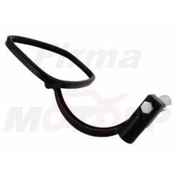 LUSTRA LUSTERKA CZARNY MAT METALOWE DO MONTAŻU W / DO KIEROWNICY - 22MM