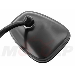 LUSTRA LUSTERKA CZARNY MAT METALOWE DO MONTAŻU W / DO KIEROWNICY - 22MM