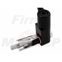 LUSTRA LUSTERKA CZARNY MAT METALOWE DO MONTAŻU W / DO KIEROWNICY - 22MM