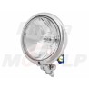 PRZEDNIA LAMPA PRZÓD REFLEKTOR LIGHTBAR 4,5 CALA CHROM METAL HOMOLOGACJA E4 - HR - halogenowe drogowe