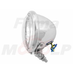 PRZEDNIE LAMPY PRZÓD REFLEKTORY LIGHTBARY 4,5 CALA CHROM METAL HOMOLOGACJA E4 - halogenowe drogowe