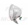 PRZEDNIE LAMPY PRZÓD REFLEKTORY LIGHTBARY 4,5 CALA CHROM METAL HOMOLOGACJA E4 - halogenowe drogowe