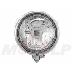 PRZEDNIE LAMPY PRZÓD REFLEKTORY LIGHTBARY 4,5 CALA CHROM METAL HOMOLOGACJA E4 - halogenowe drogowe