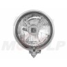 PRZEDNIE LAMPY PRZÓD REFLEKTORY LIGHTBARY 4,5 CALA CHROM METAL HOMOLOGACJA E4 - halogenowe drogowe