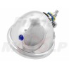 PRZEDNIE LAMPY PRZÓD REFLEKTORY LIGHTBARY 4,5 CALA CHROM METAL HOMOLOGACJA E4 - halogenowe drogowe