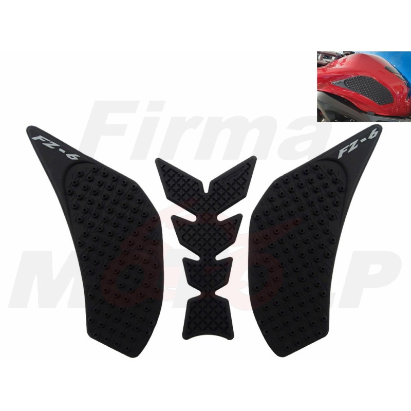 TANK PAD + OSŁONY BOCZNE ZBIORNIKA SIDE GRIP YAMAHA FZ 6 600 FZ-6 FZ6 FAZER roczniki 2006-2010