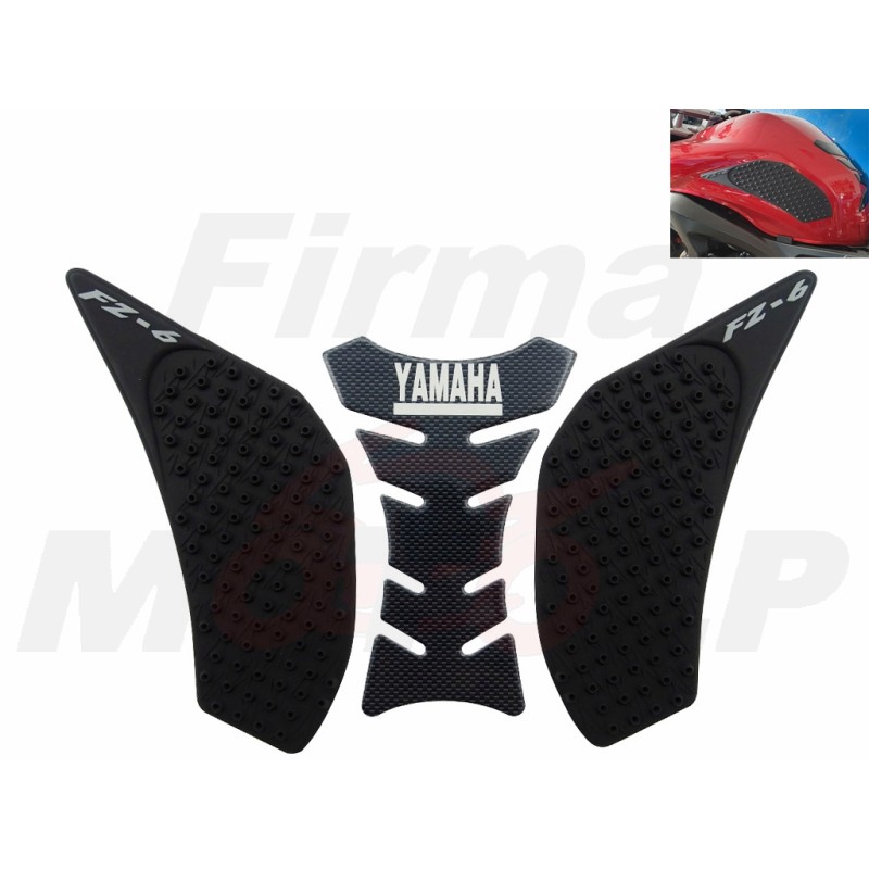 TANK PAD + OSŁONY BOCZNE ZBIORNIKA SIDE GRIP YAMAHA FZ 6 600 FZ-6 FZ6 FAZER roczniki 2006-2010