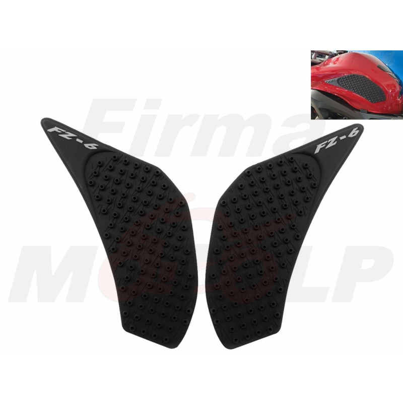 ANTYPOŚLIZGOWE OSŁONY BOCZNE TANK PADY SIDE GRIP YAMAHA FZ-6 FZ6 600 FAZER roczniki 2006-2010