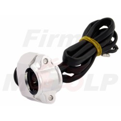 PRZEŁĄCZNIK WŁĄCZNIK MONOSTABILNY KLAKSONU OSTRZEGAWCZY CHWILOWY METAL NA KIEROWNICĘ 22MM