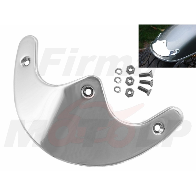 DASZEK LAMPY BŁOTNIKA NA LAMPĘ BŁOTNIK LIGHTBAR 4,5 CALA 4,5` CHROM METAL